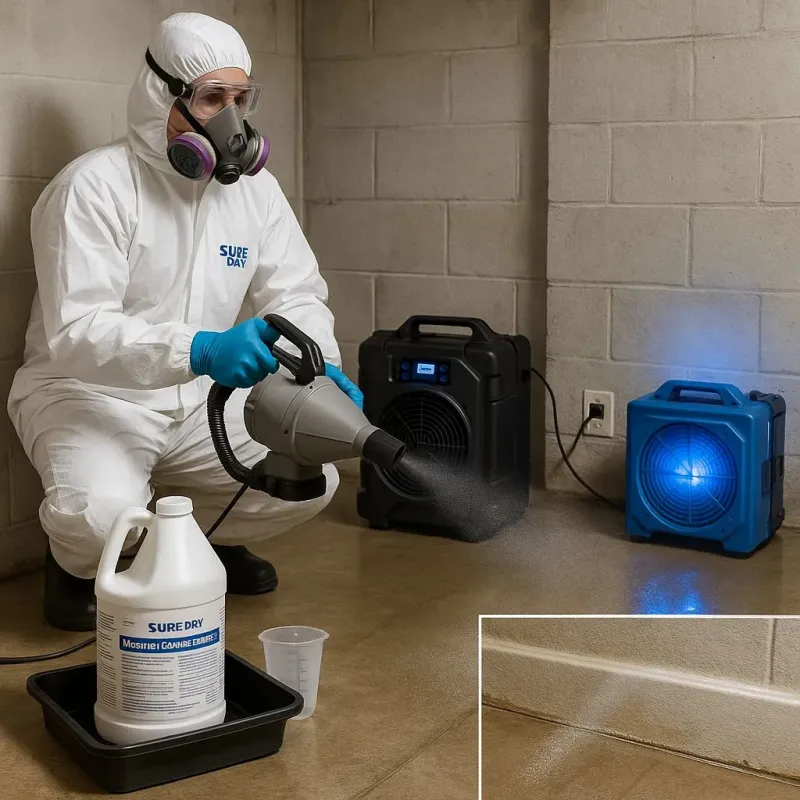 Sanitization and Odor Removal process in Boling, TX