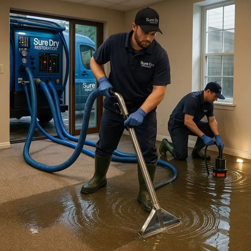 Water Extraction and Removal process in Boling, TX